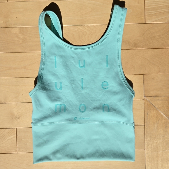 Lululemon Power Pivot Everlux Tank Top - Wild Mint Size 0-2 - Picture 2 of 8
